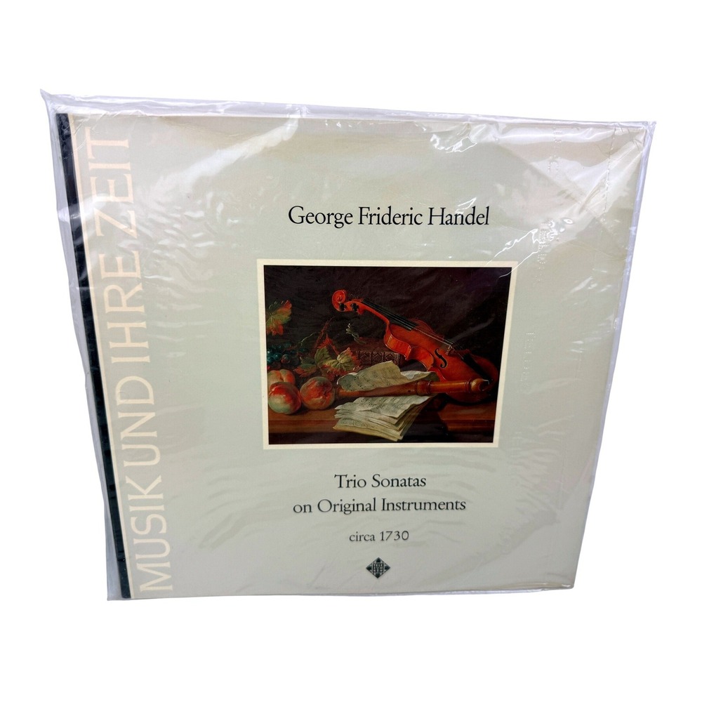 George Frideric Handel Trio Sonatas Vinyl Das Alte Werk SAWT 9559-A Germany
